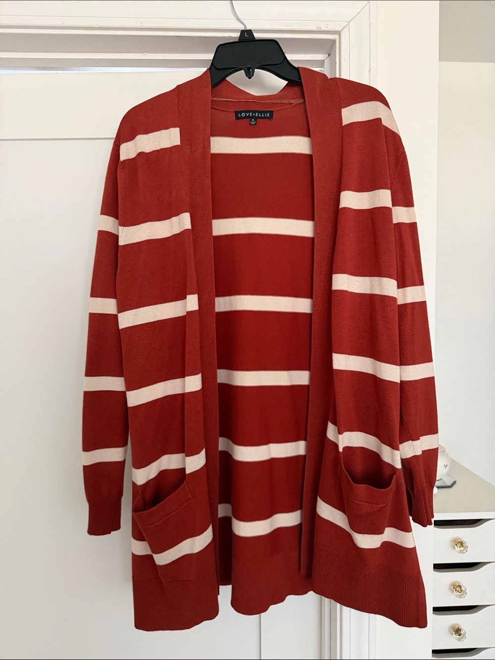 Striped Open Cardigan - Picture 1 of 1